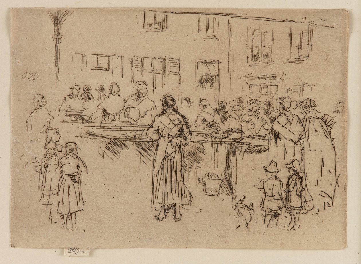 Ryby Kobiety, Ostenda autorstwa James Abbott McNeill Whistler