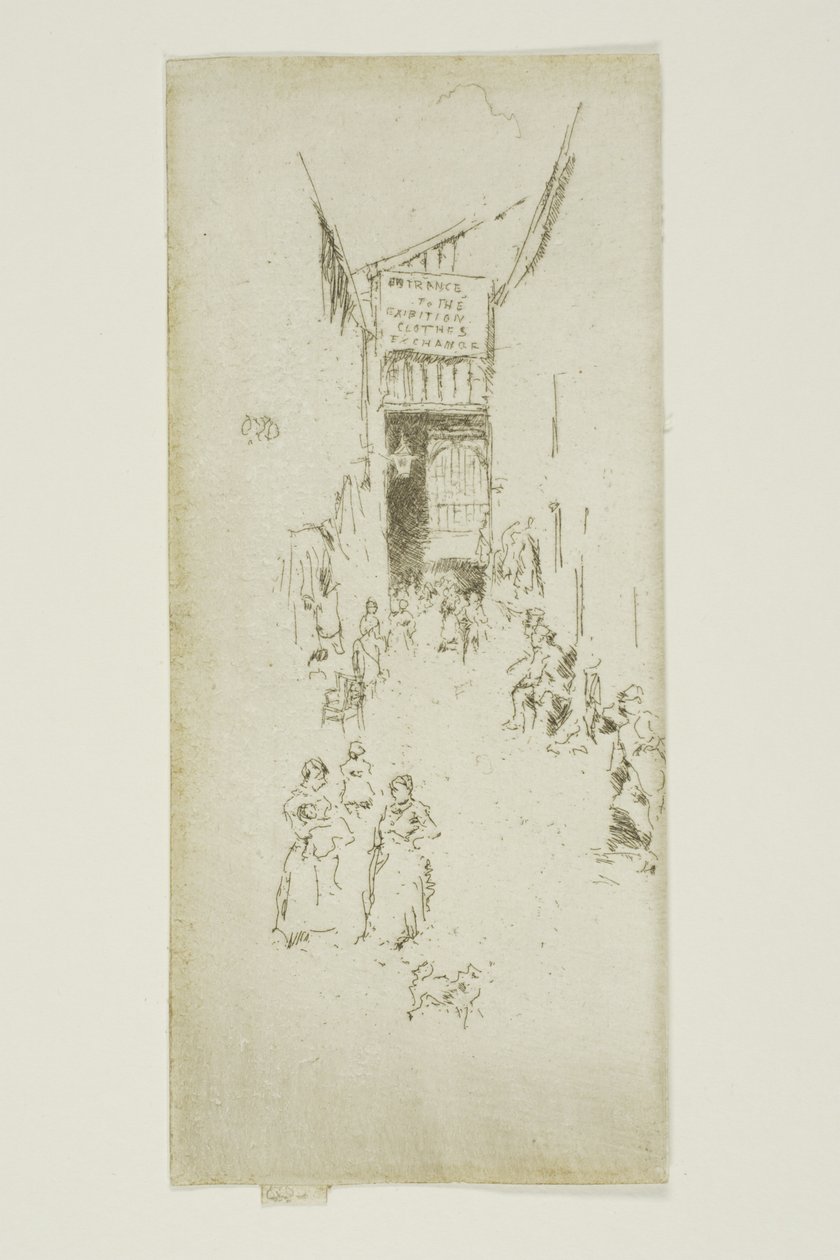 Pasaż Fleur-de-lys autorstwa James Abbott McNeill Whistler