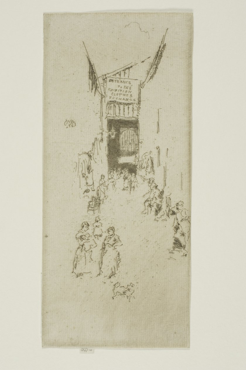 Pasaż Fleur-de-lys autorstwa James Abbott McNeill Whistler
