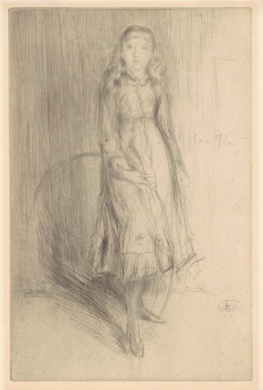 Florencja Leyland autorstwa James Abbott McNeill Whistler