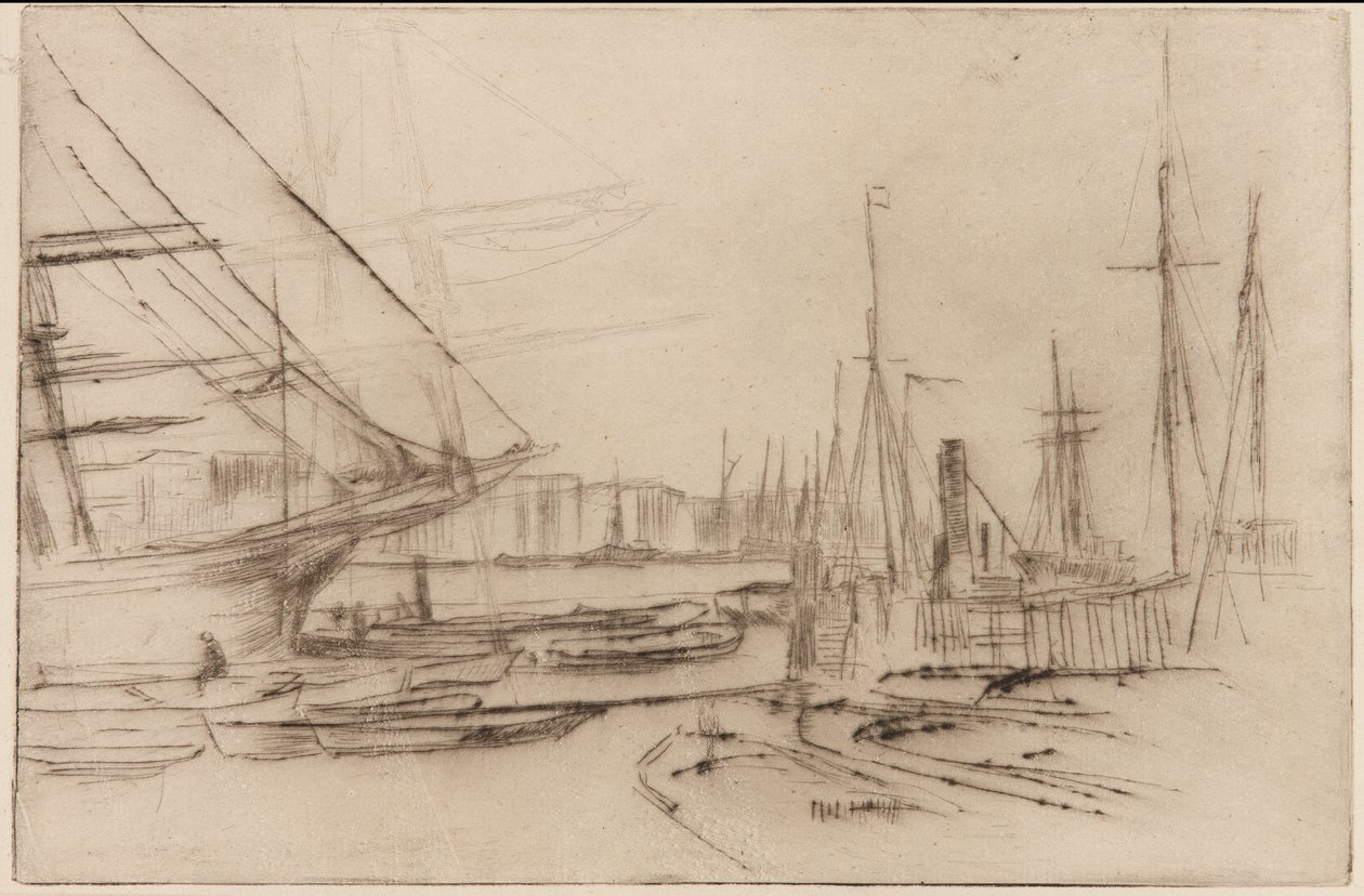 Z Billingsgate autorstwa James Abbott McNeill Whistler