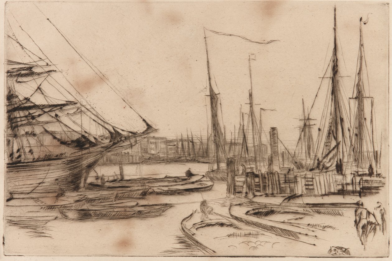 Z Billingsgate autorstwa James Abbott McNeill Whistler