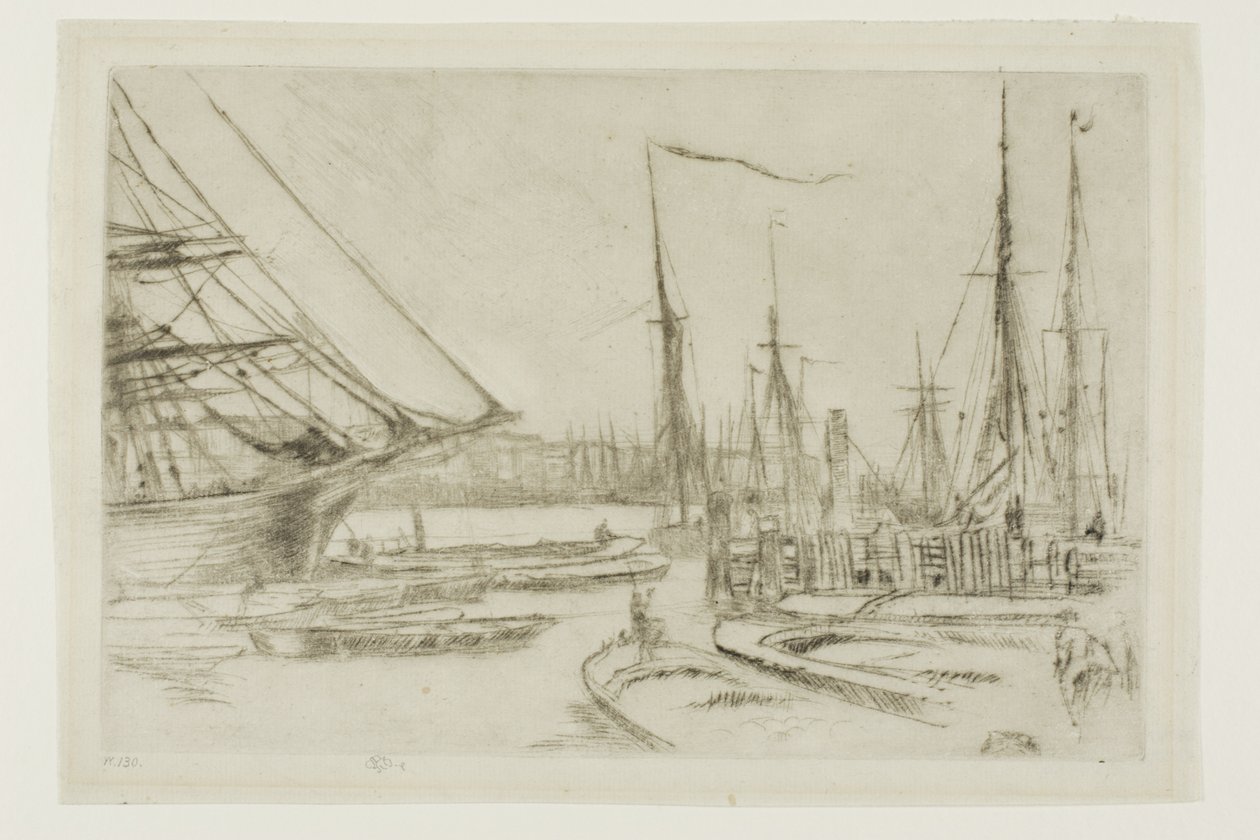 Z Billingsgate autorstwa James Abbott McNeill Whistler