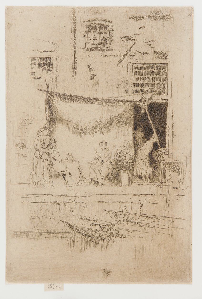 Stoisko z owocami autorstwa James Abbott McNeill Whistler