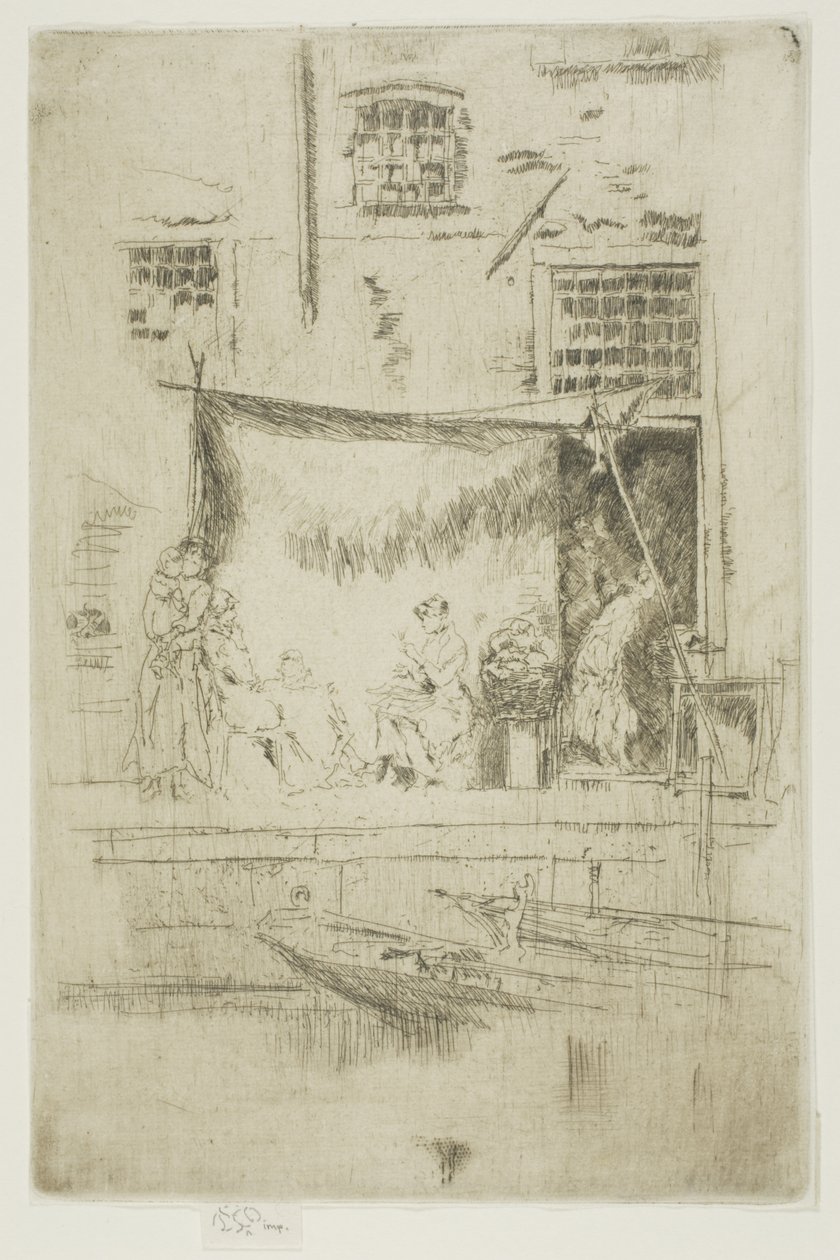 Stoisko z owocami autorstwa James Abbott McNeill Whistler