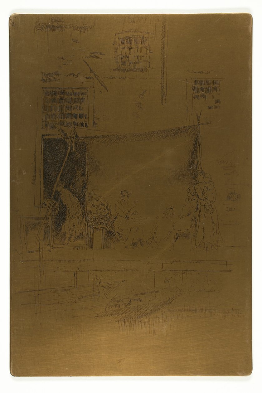 Stoisko z owocami autorstwa James Abbott McNeill Whistler