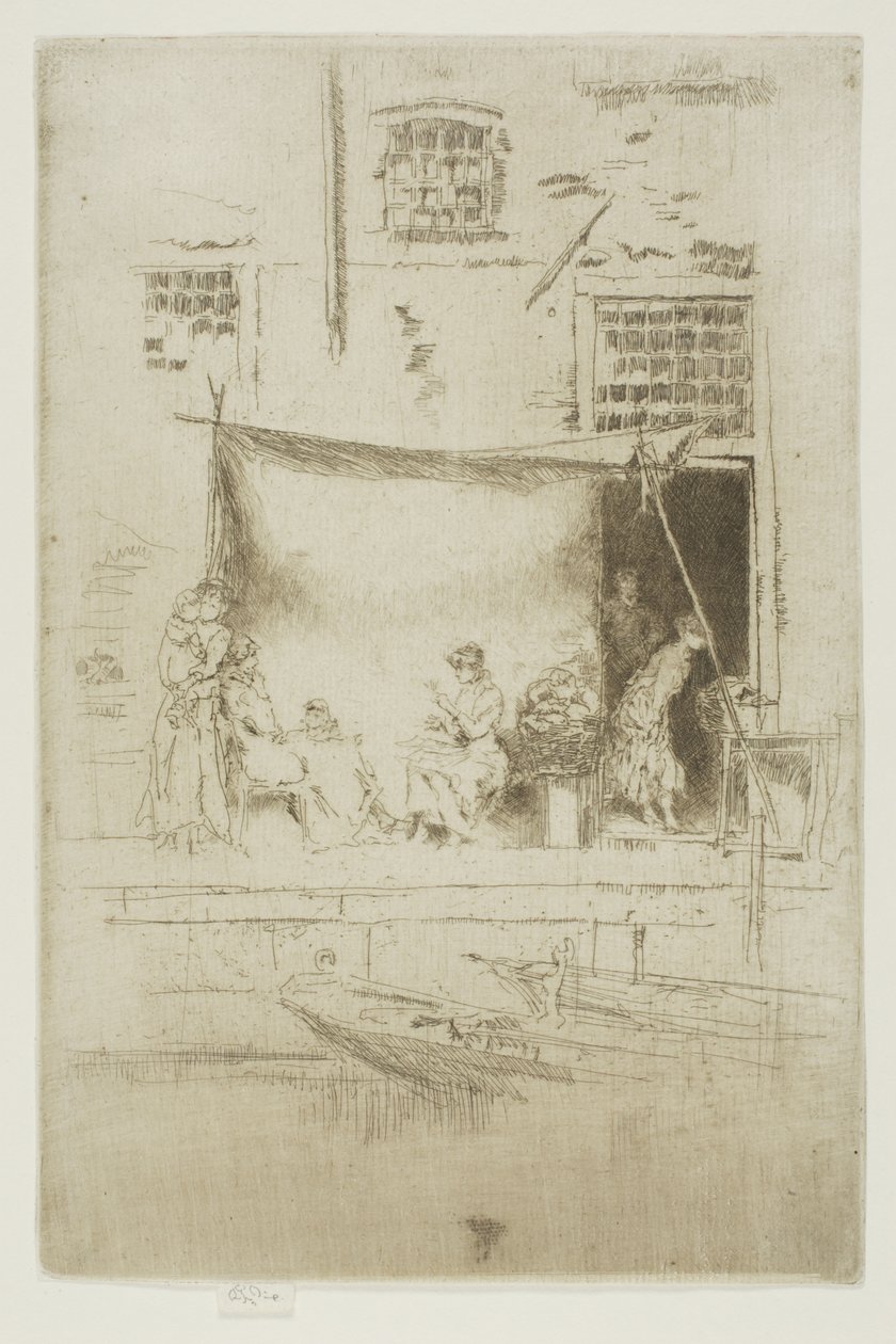 Stoisko z owocami autorstwa James Abbott McNeill Whistler