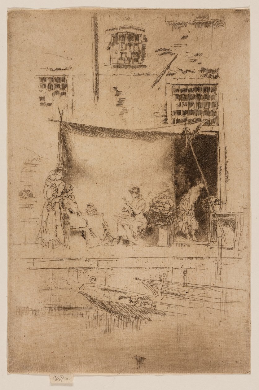 Stoisko z owocami autorstwa James Abbott McNeill Whistler