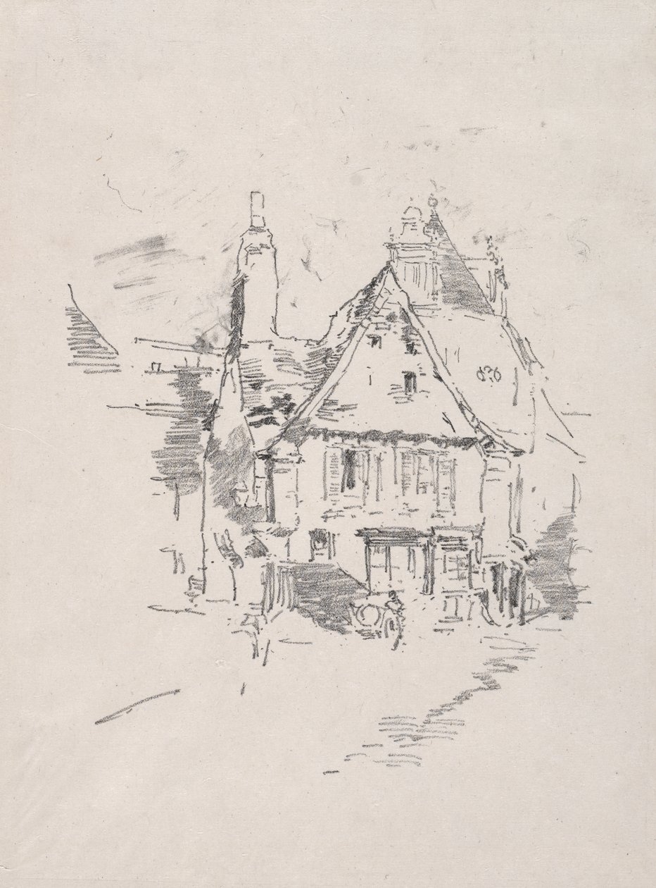 Dachy dwuspadowe, Vitré autorstwa James McNeill Whistler