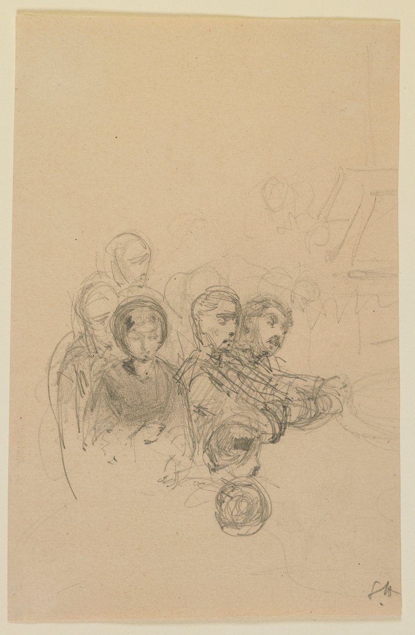 Hazardziści autorstwa James Abbott McNeill Whistler