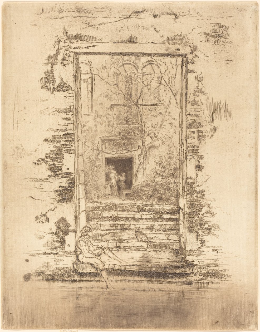 Ogród autorstwa James Abbott McNeill Whistler