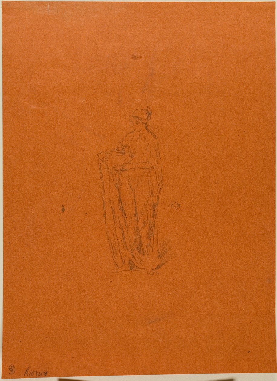 Dziewczyna z miską autorstwa James McNeill Whistler