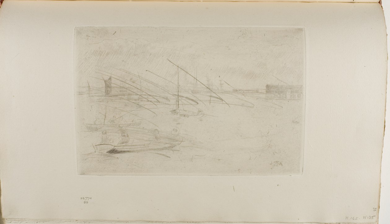 Greenhithe autorstwa James Abbott McNeill Whistler