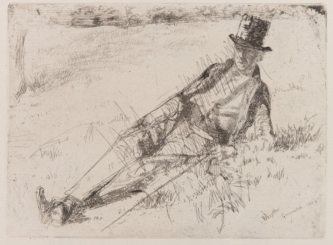 Emeryt z Greenwich autorstwa James Abbott McNeill Whistler