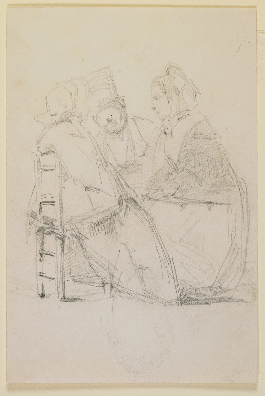 Rozmowa w grupie autorstwa James Abbott McNeill Whistler
