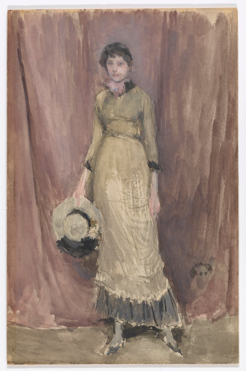 Harmonia w fiolecie i bursztynie autorstwa James Abbott McNeill Whistler