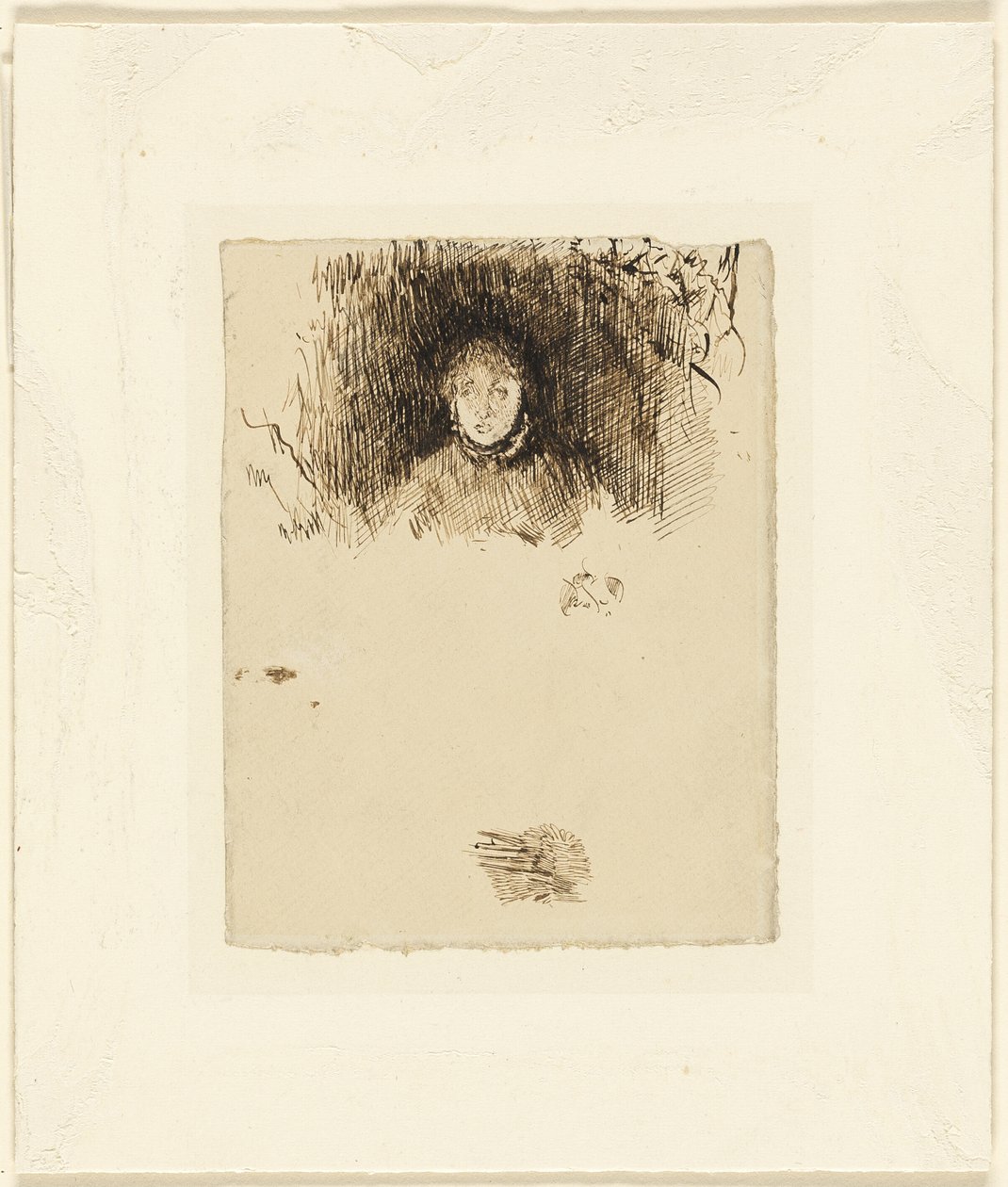 Głowa dziewczyny autorstwa James McNeill Whistler