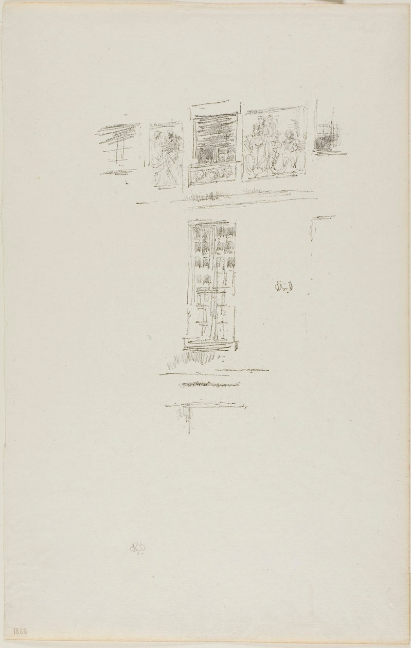 Hotel Colbert, Okna autorstwa James McNeill Whistler