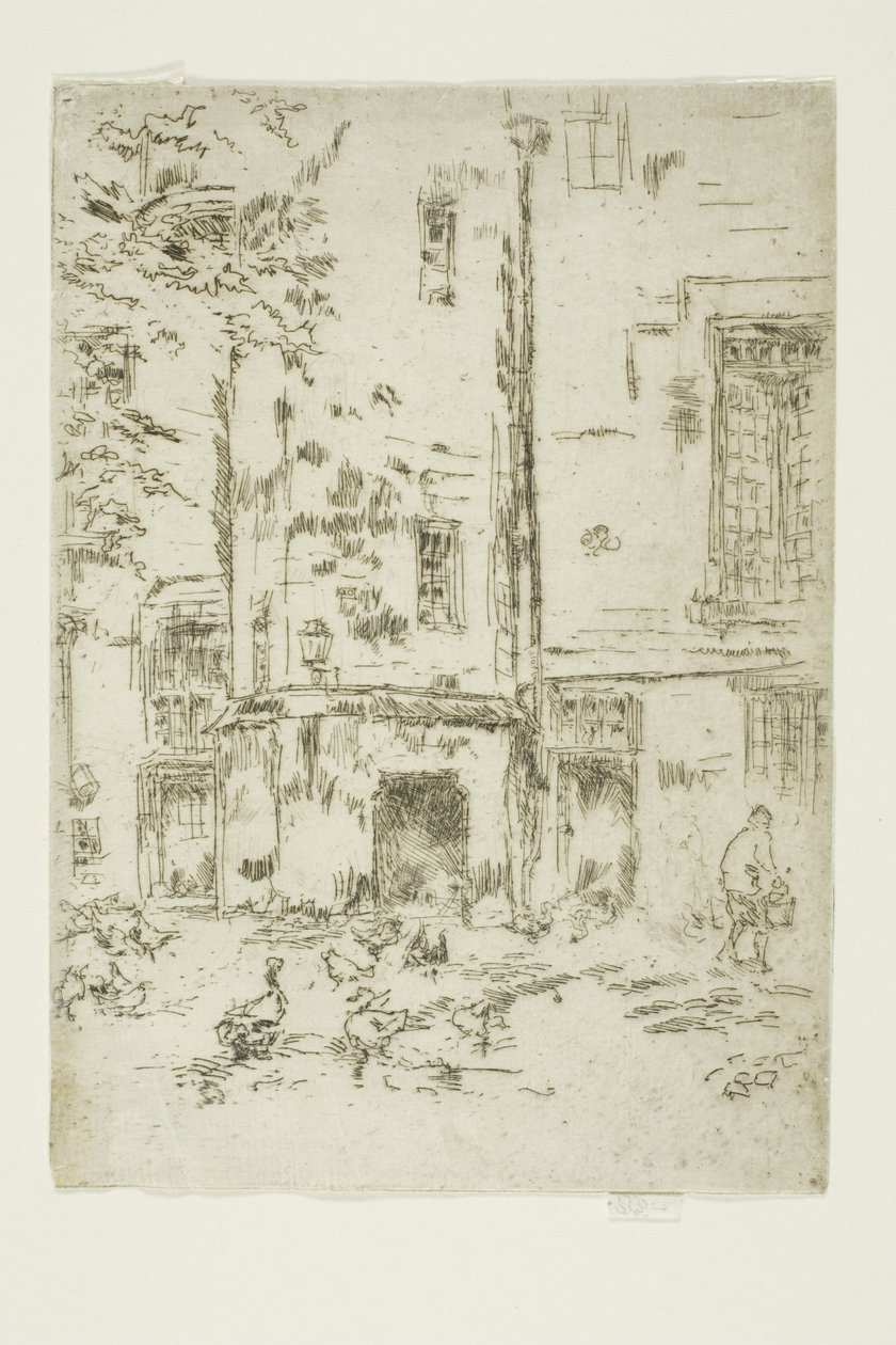 Hotel Biały Krzyż autorstwa James McNeill Whistler