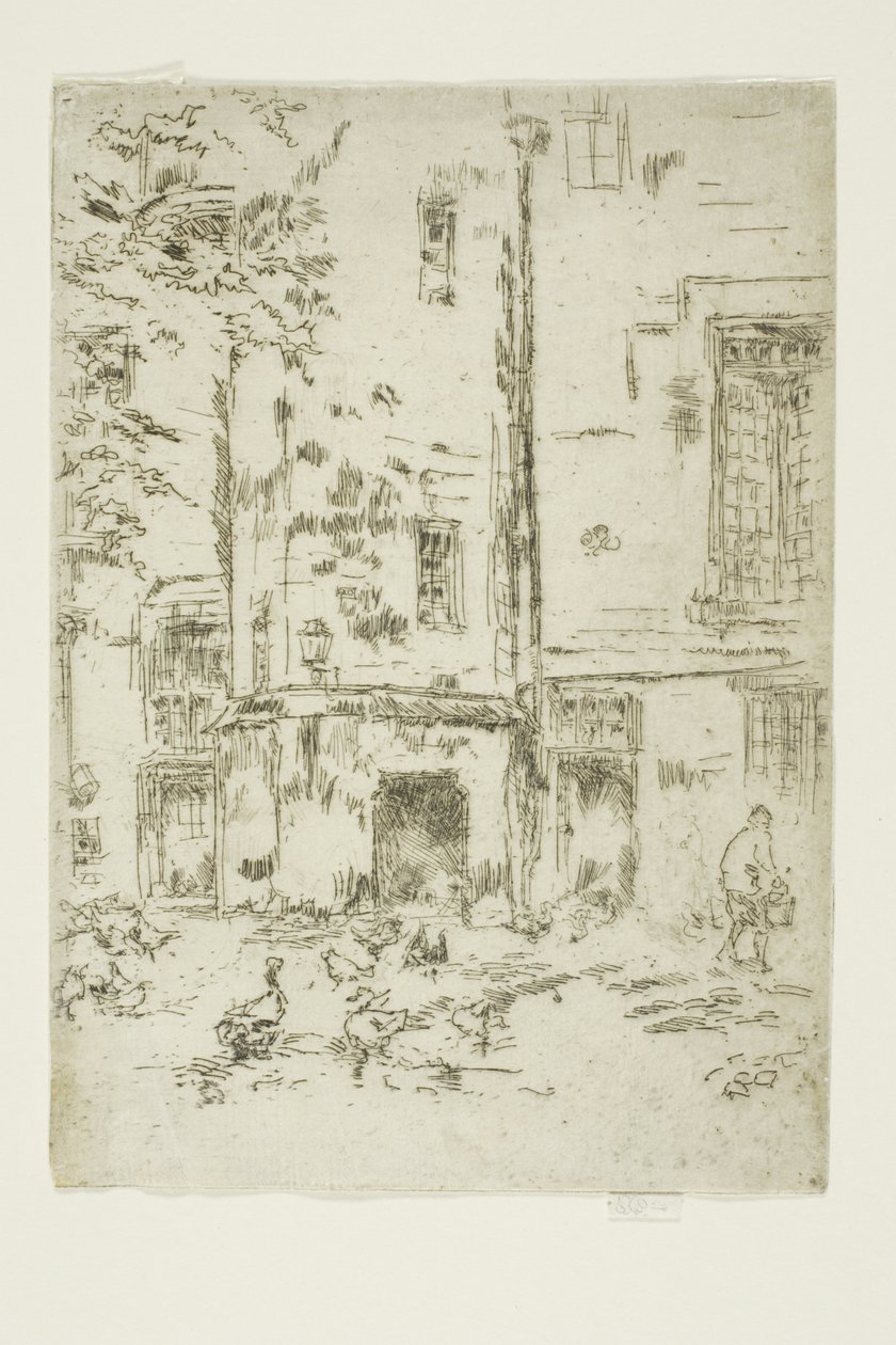 Hotel Biały Krzyż autorstwa James Abbott McNeill Whistler