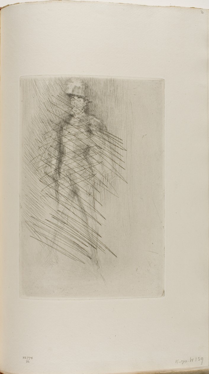 Irving jako Filip Hiszpanii, nr 2 autorstwa James Abbott McNeill Whistler