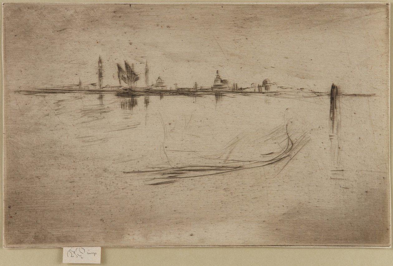 Wyspy: Wieczór autorstwa James Abbott McNeill Whistler