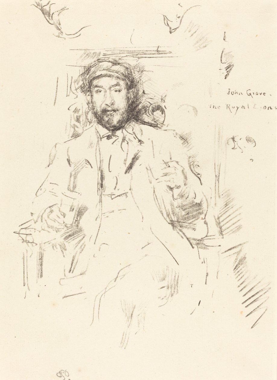 John Grove autorstwa James Abbott McNeill Whistler