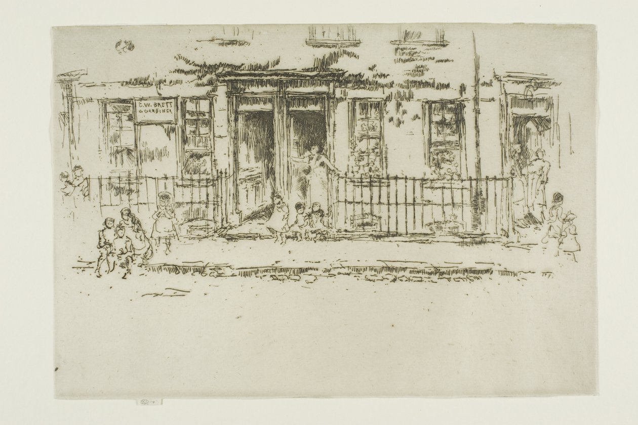 Spacer Sprawiedliwości, Chelsea autorstwa James Abbott McNeill Whistler