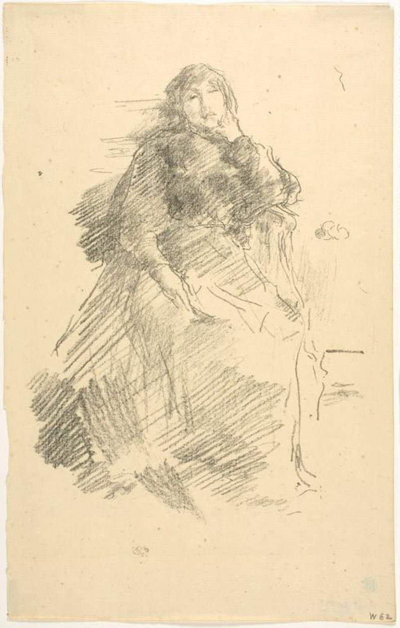 Urocza Leniwa Pani autorstwa James Abbott McNeill Whistler