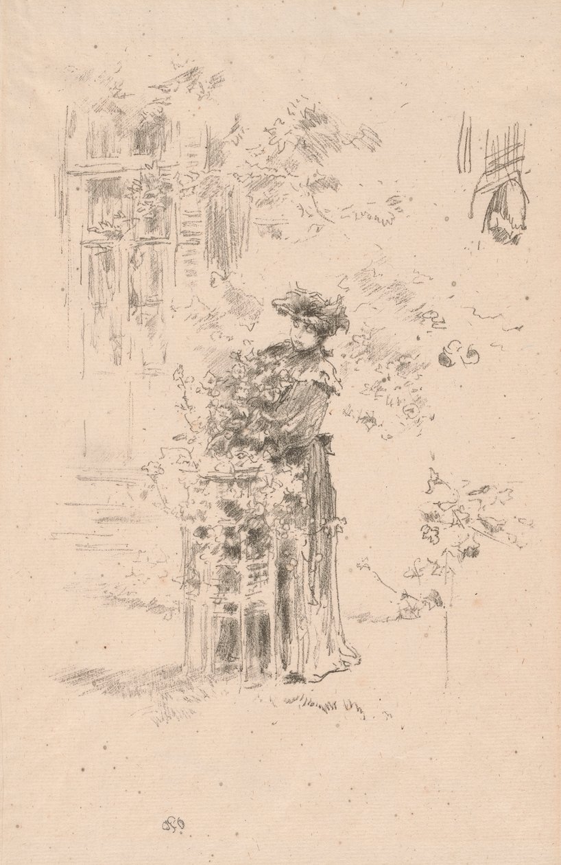 Piękny Ogrodnik autorstwa James McNeill Whistler