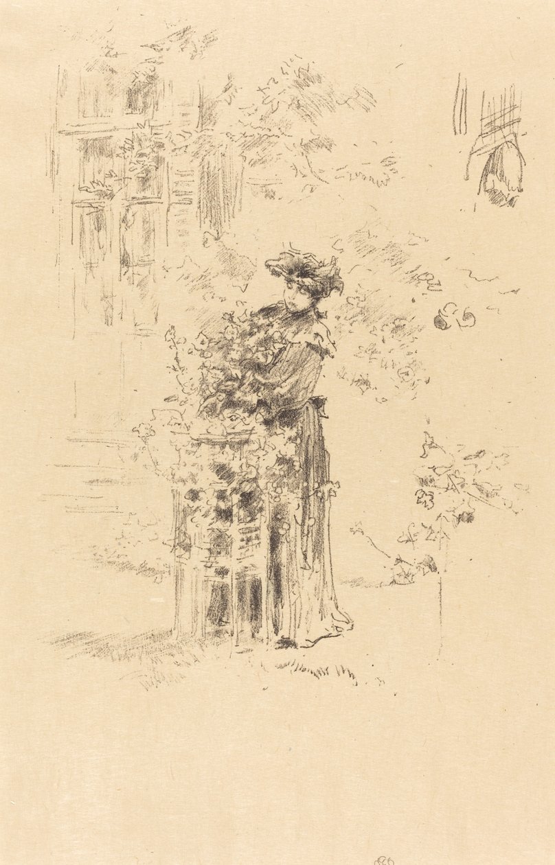 Piękny Ogrodnik autorstwa James Abbott McNeill Whistler