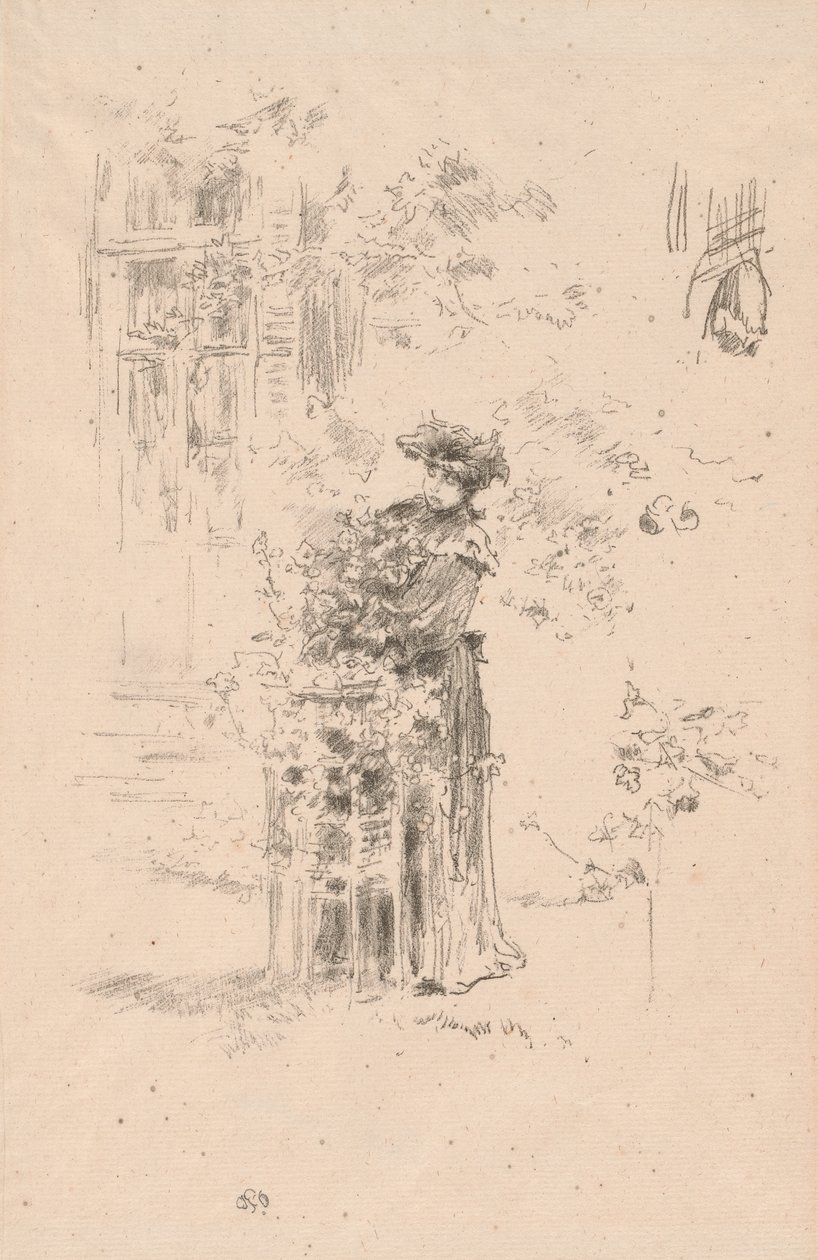 Piękny Ogrodnik autorstwa James Abbott McNeill Whistler