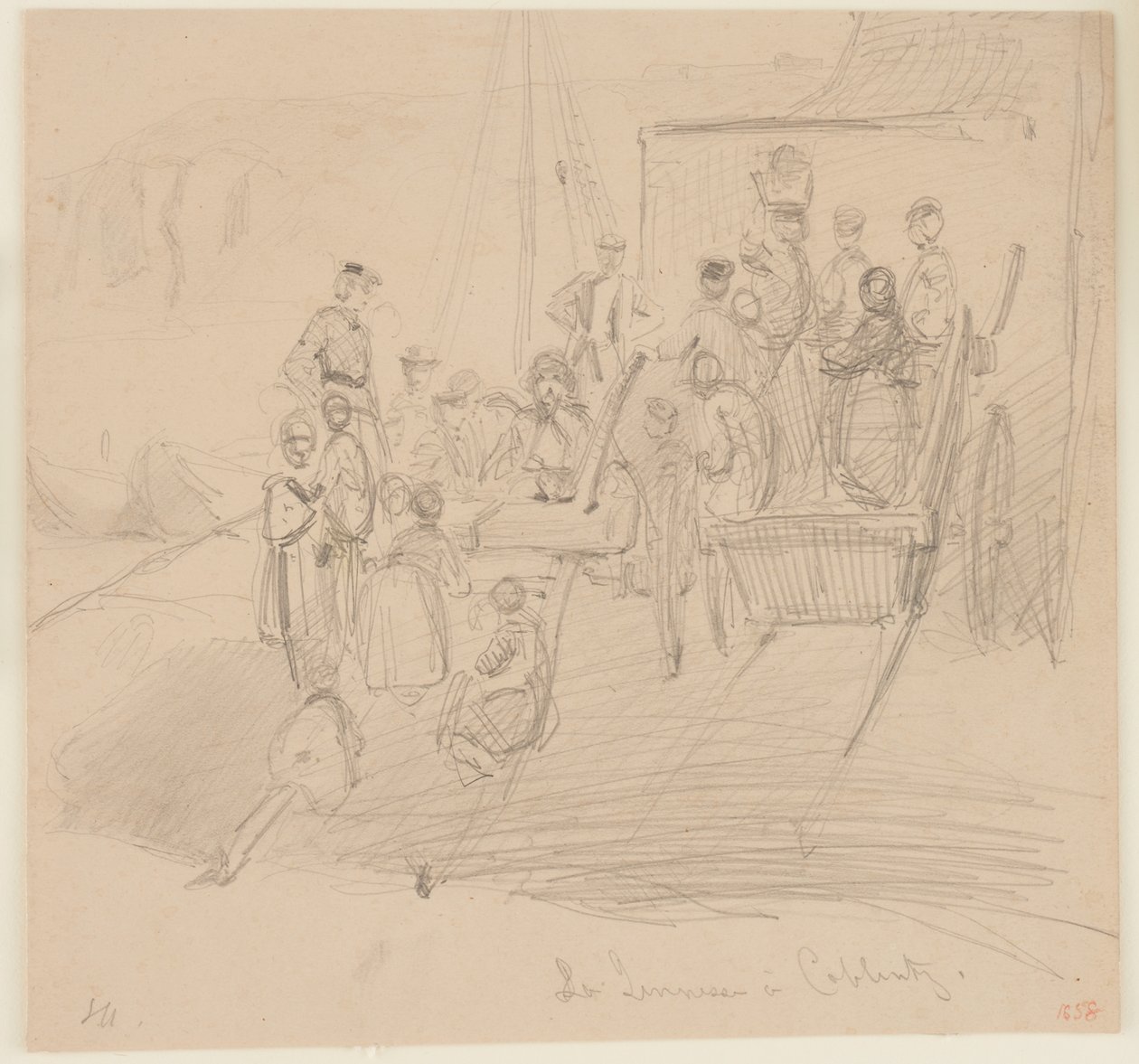 Młodzież w Koblencji autorstwa James Abbott McNeill Whistler