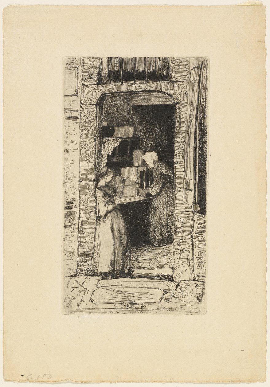 Sprzedawca Musztardy autorstwa James Abbott McNeill Whistler