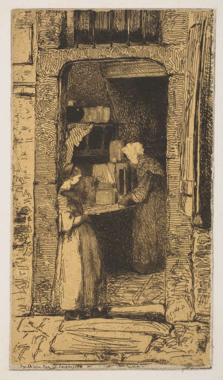 Die Senfverkäuferin autorstwa James McNeill Whistler