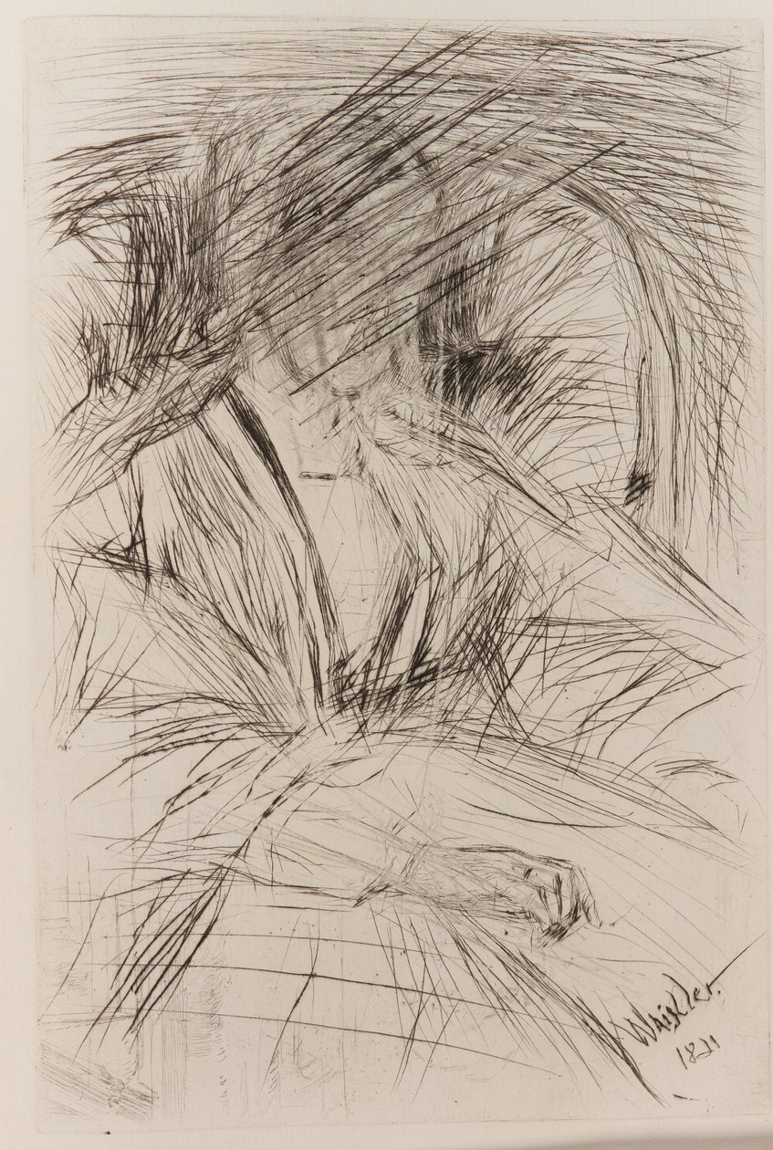Pani w fotelu autorstwa James Abbott McNeill Whistler