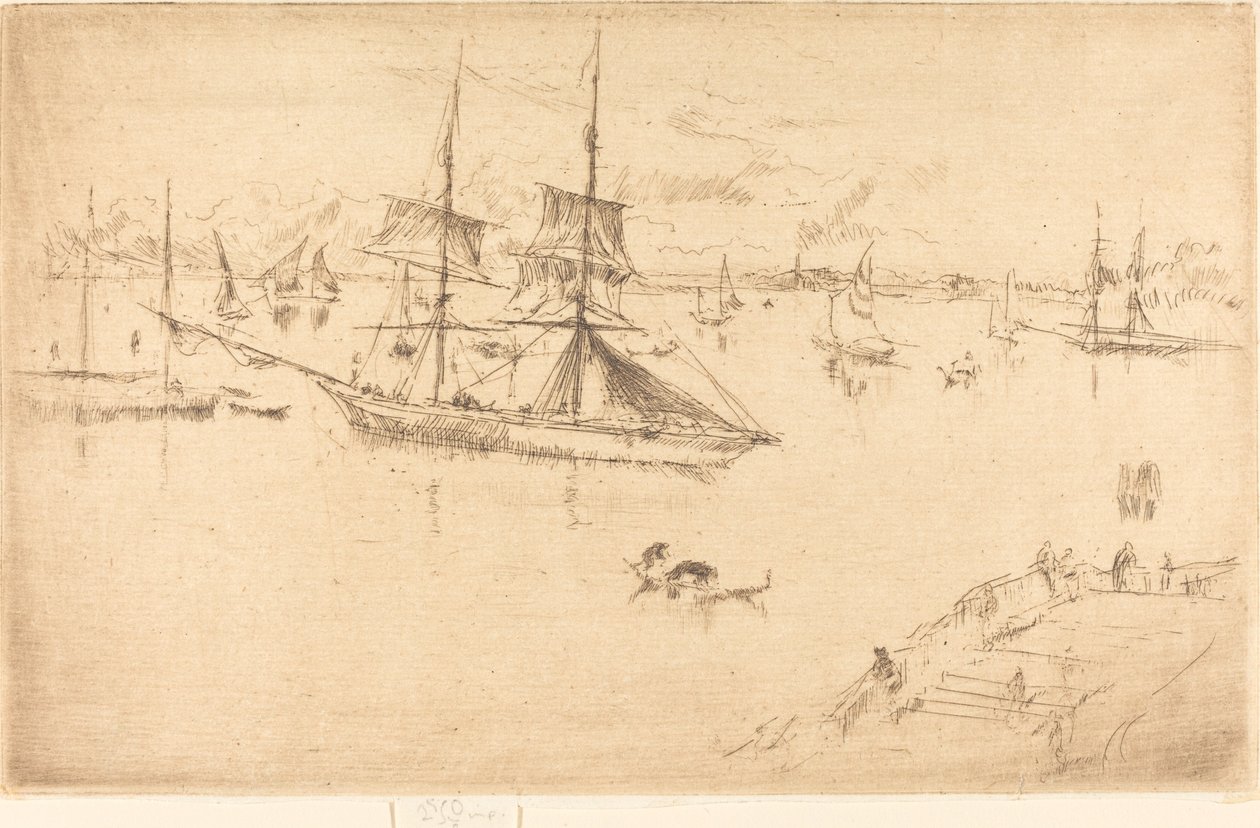 Laguna: południe autorstwa James Abbott McNeill Whistler