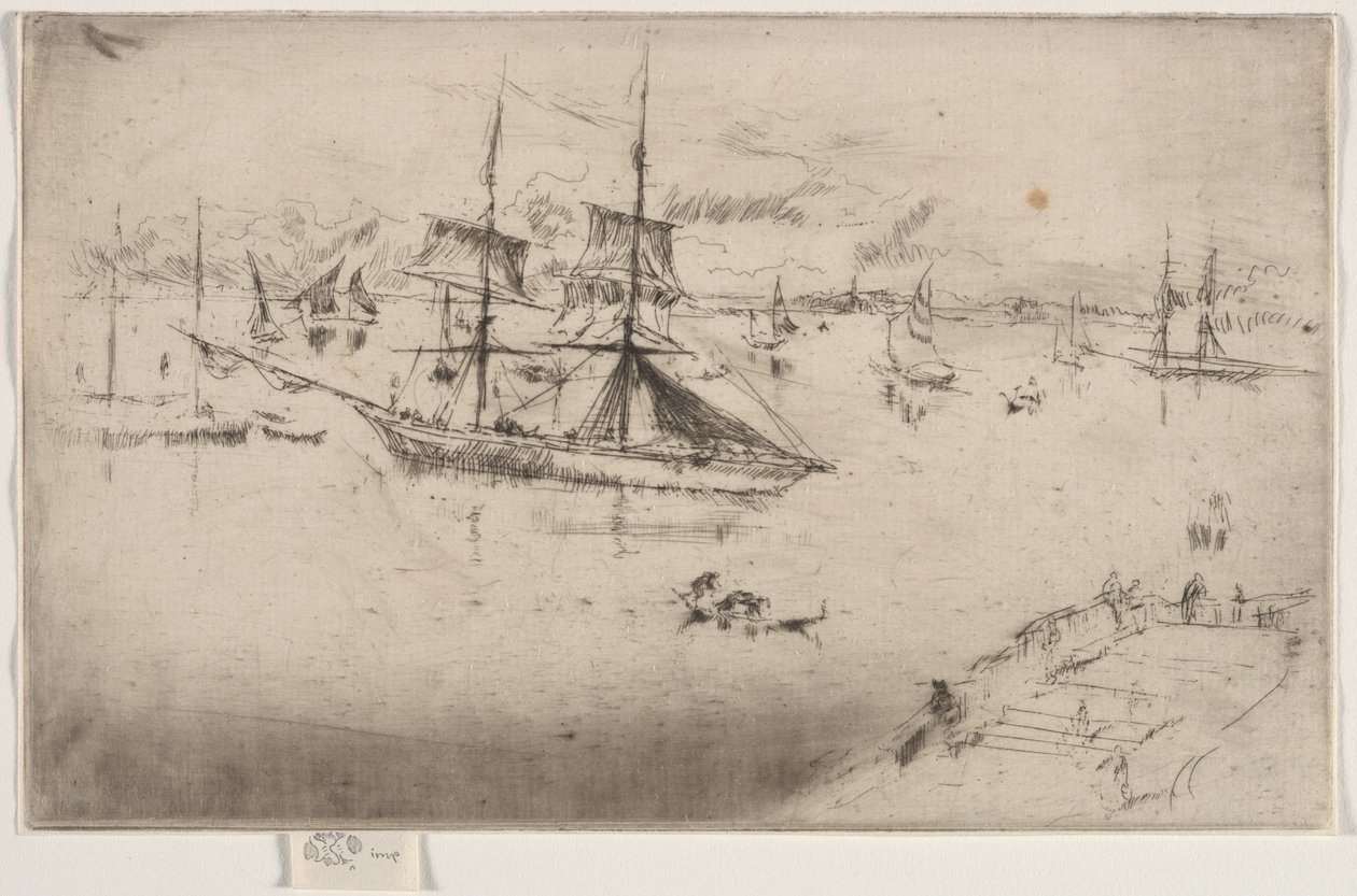 Lagoon: południe autorstwa James McNeill Whistler