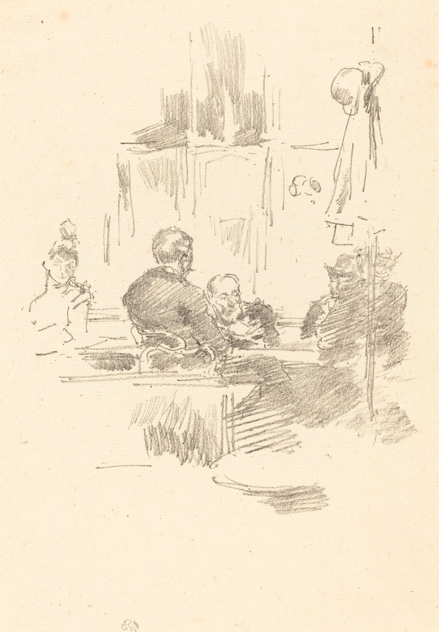 Późny pikiet autorstwa James Abbott McNeill Whistler