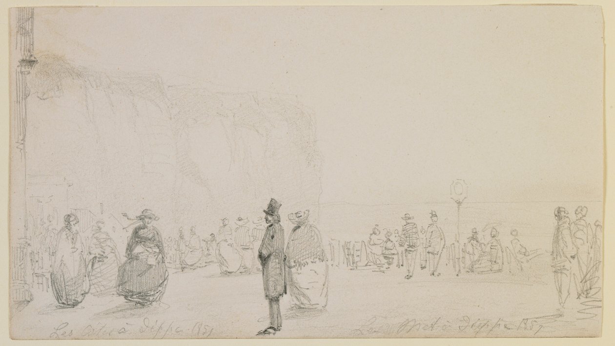 Wybrzeża w Dieppe autorstwa James Abbott McNeill Whistler