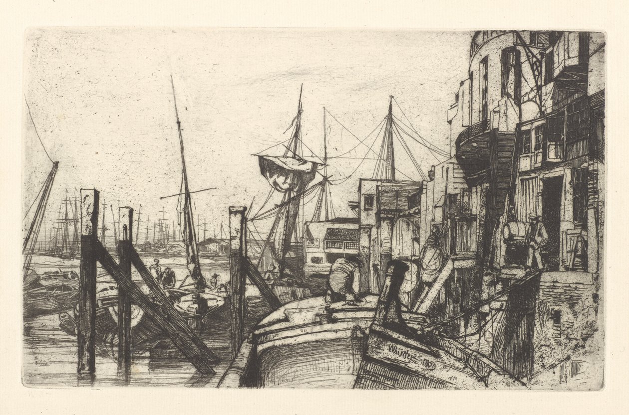 wapiennik autorstwa James Abbott McNeill Whistler