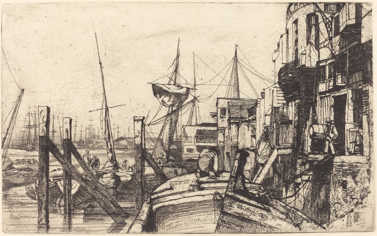wapiennik autorstwa James Abbott McNeill Whistler