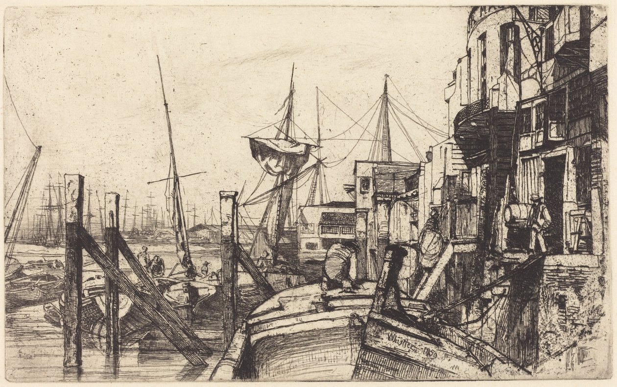 Limehouse autorstwa James McNeill Whistler