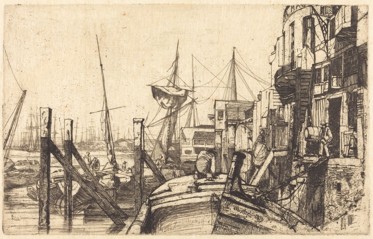 Limehouse autorstwa James McNeill Whistler