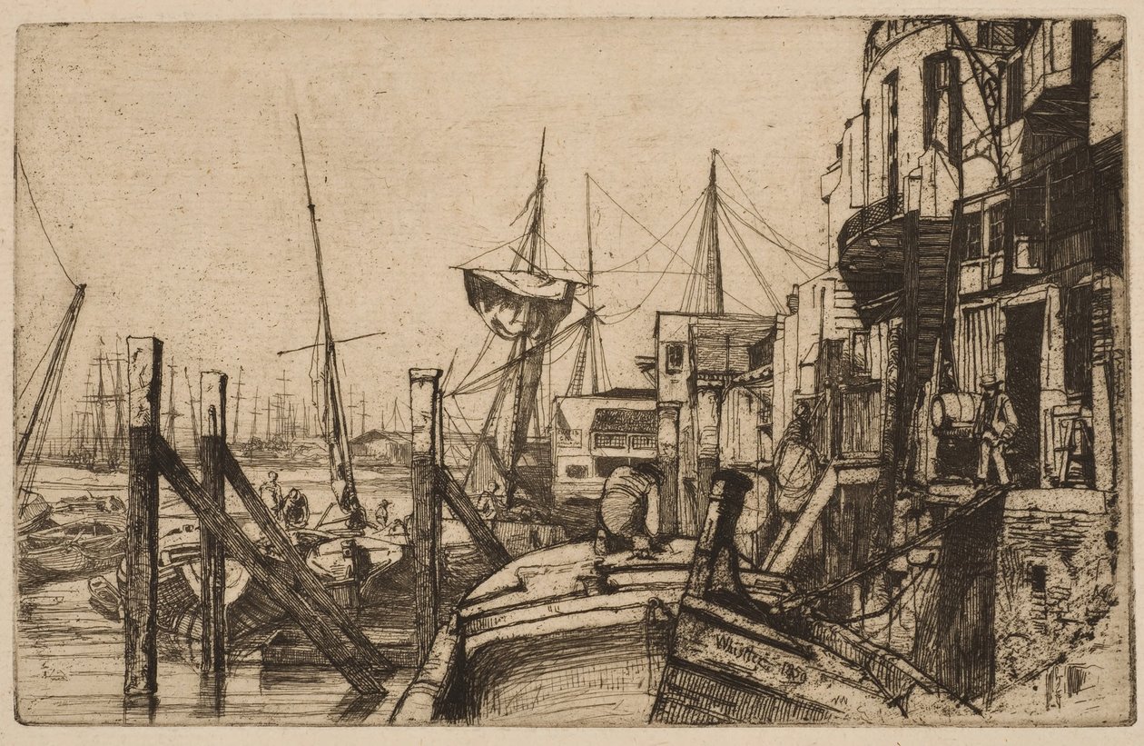 Limehouse autorstwa James McNeill Whistler