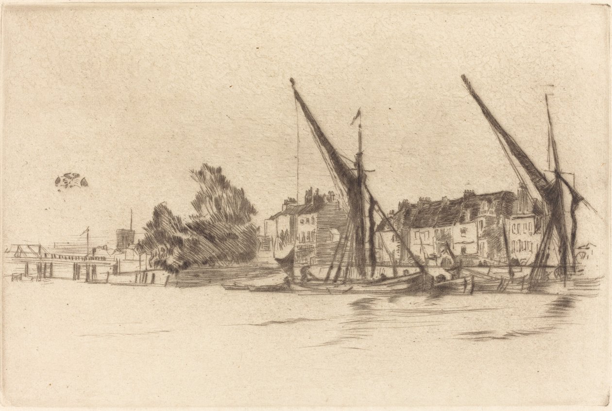 Domy Lindsey autorstwa James Abbott McNeill Whistler