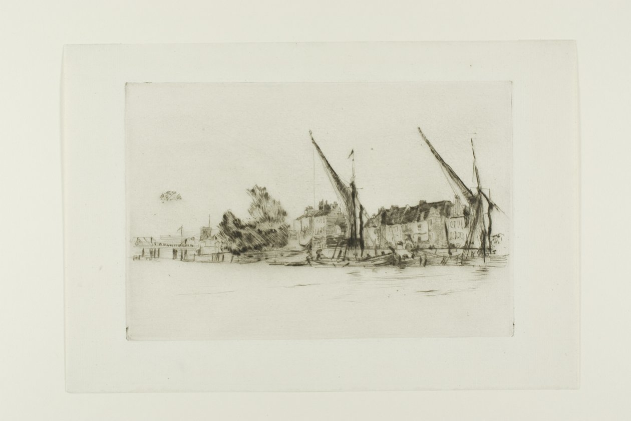 Domy Lindsey autorstwa James Abbott McNeill Whistler