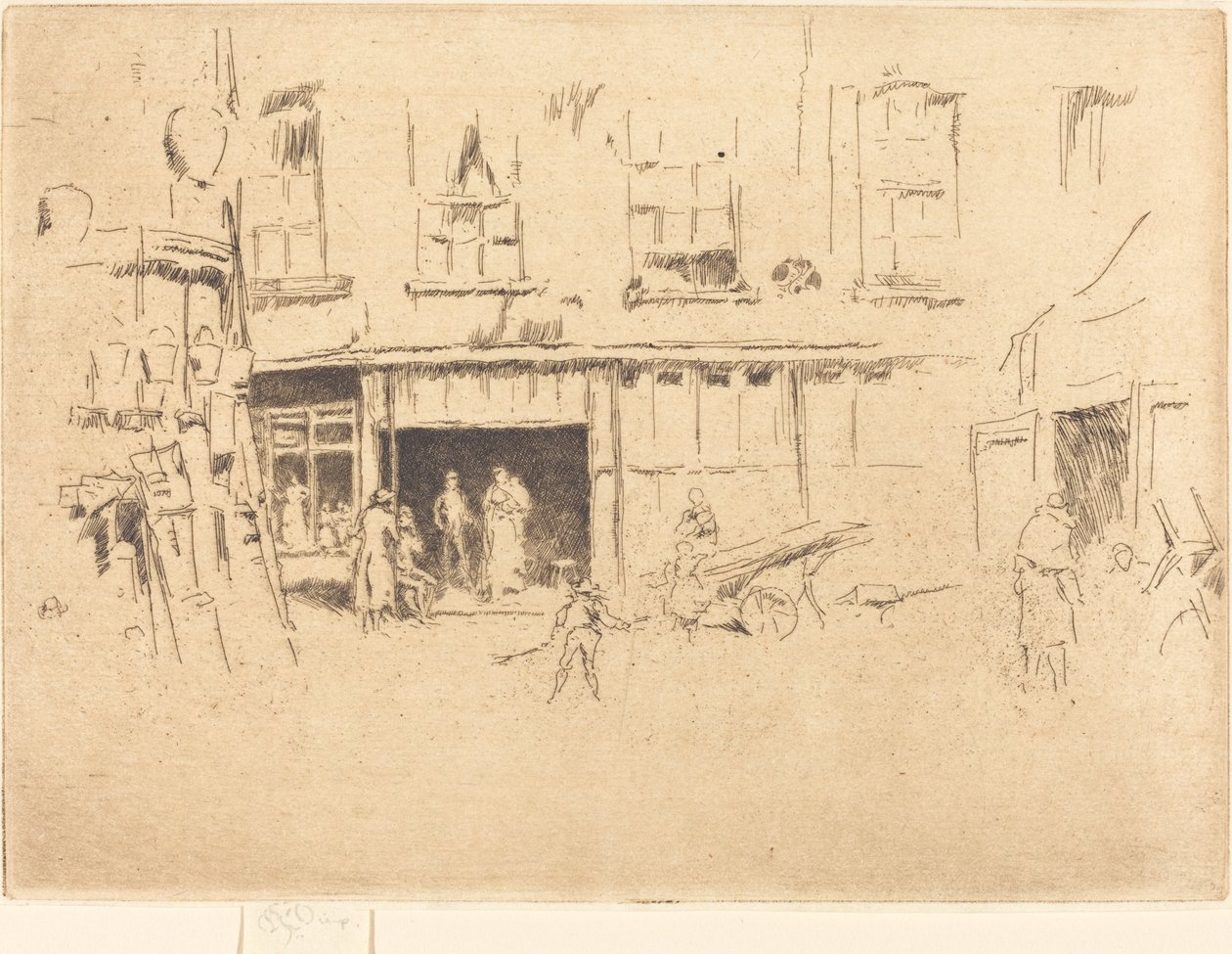 Mały Dwór autorstwa James Abbott McNeill Whistler