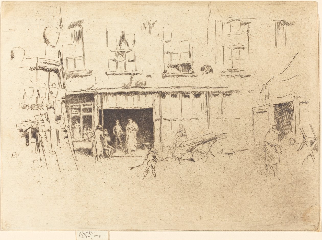 Mały Dwór autorstwa James Abbott McNeill Whistler