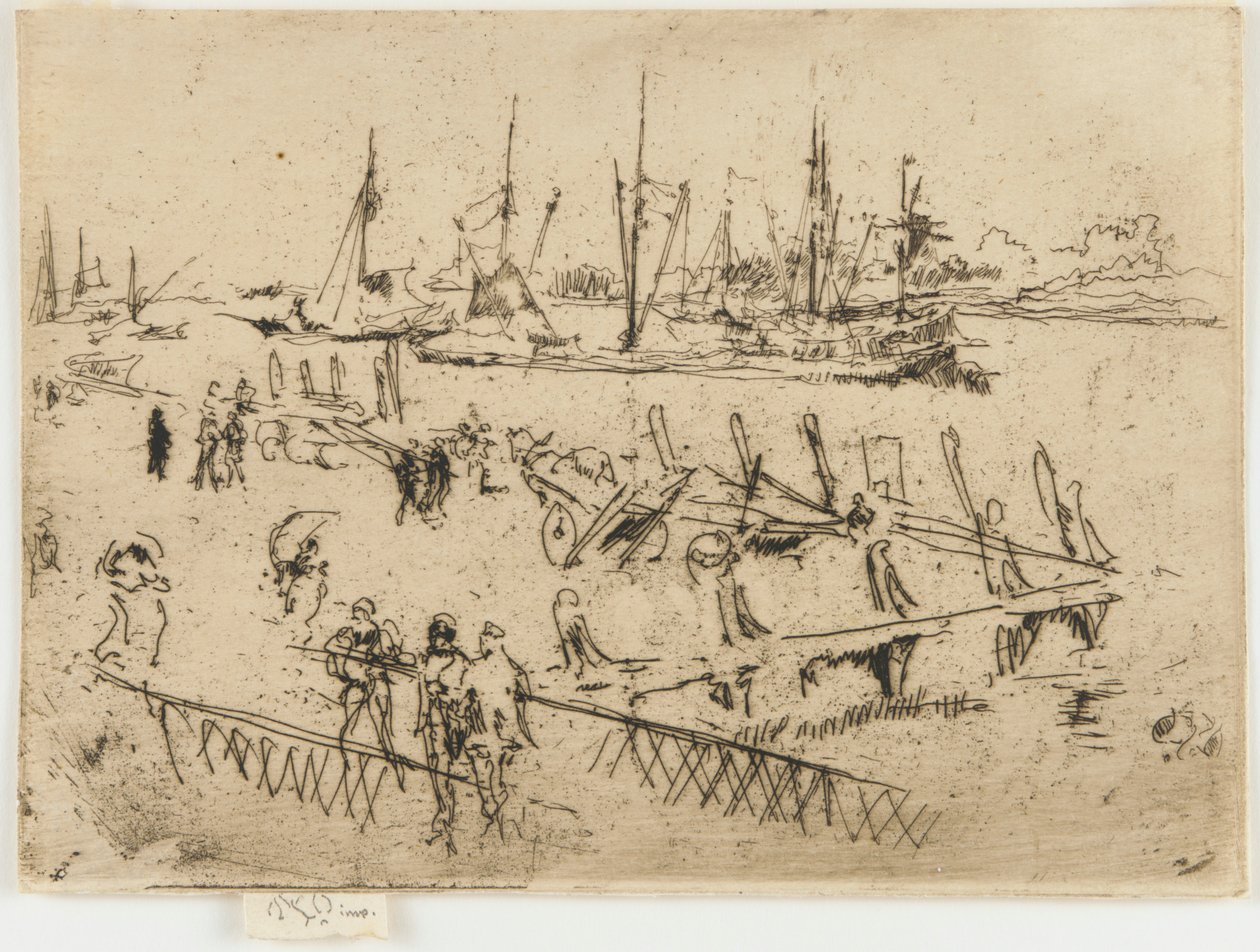 Mały Dordrecht autorstwa James Abbott McNeill Whistler